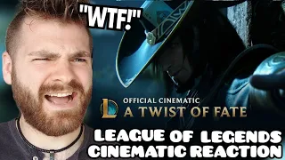 First Time Hearing A TWIST OF FATE "Cinematic" | League of Legends | Reaction
