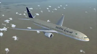 SV734 777-300ER SAUDI ARABIAN JEDDAH - LAHORE