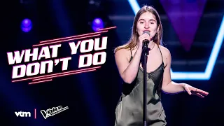Fleur - 'What You Don't Do' | The Blind Auditions | The Voice van Vlaanderen | VTM