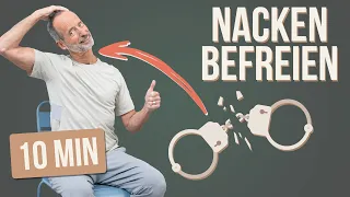 Nackenverspannungen EFFEKTIV lösen? ✅ 10 Minuten Nacken Übungen