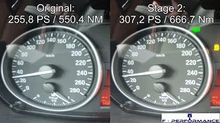 BMW 330d (E92 Stage 1) 0-100 km/h