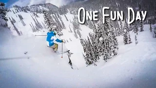 GoTime || One Fun Day : fun powder day shredding with buddies