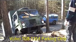 Volvo TGB parking only! TGB 1314 in Fursten Forest 4x4 Park