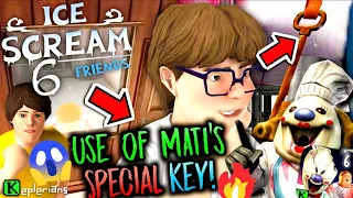 What Will Be The Use Of MATI's SPECIAL KEY In Ice scream 6 FRIENDS: Charlie! | Ice Scream 6 Trailer