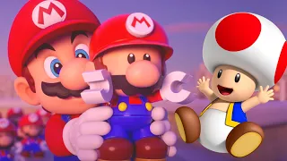 Mario vs Donkey Kong: 2-Player Co-op *FULL GAME PLAYTHROUGH!!* [Bro and Sis!]