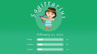 Sagittarius horoscope for February 10, 2022