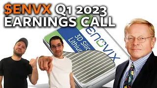 Enovix Q1 2023 Earnings Call LIVE
