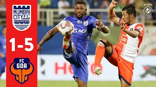 Hero ISL 2018-19 | Mumbai City FC 1-5 FC Goa (1st Leg) | Highlights