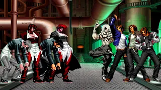 [KOF Mugen] Iori Orochi Team vs Kyo Kusanagi Team