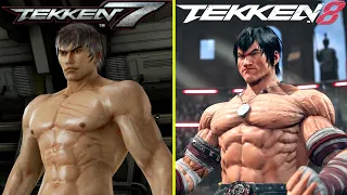 Tekken 8 vs Tekken 7 PC RTX 3080 4K Gameplay and Early Graphics Comparison