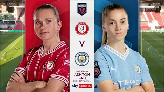 WSL 2023/24. Matchday 20. Bristol City vs Manchester City