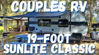 Travel Trailer Sunlite Classic 18RD Rv Walk-through | Rv Tour Sunset Park RV | S5E106