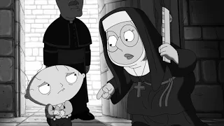 Family Guy - One orphan have a footballshaped head
