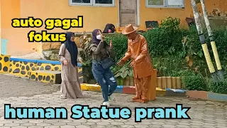 HEBOH PRANK PATUNG HIDUP...!!! SCARY STATUE PRANK..!!!