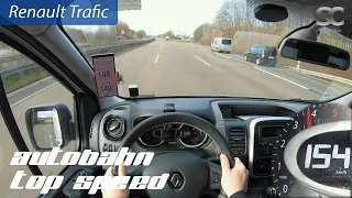 Renault Trafic dCi 125 (2018) - Autobahn Top Speed / Acceleration / Test Drive POV