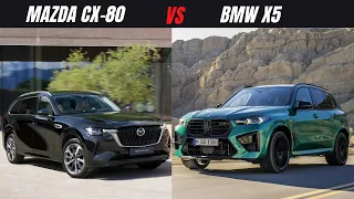 2024 Mazda CX-80 vs BMW X5: Which SUV is Better?