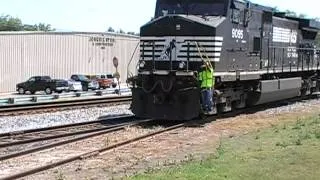 Norfolk Southern A25 Local Switching Compilation in Austell,Ga 06-27-2012© (16x9)