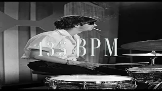 Modern The Beatles "Everybody's Got Something To Hide Except Me And My Monkey" Style Drums (135 bpm)