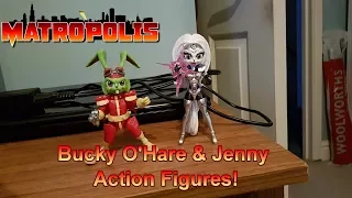 Bucky O'Hare & Jenny Action Figures From Boss Fight Studio!