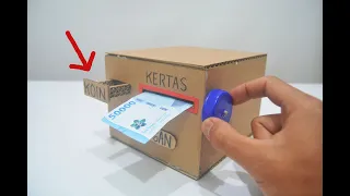 BUAT CELENGAN UNIK DARI KARDUS-Kalian Bisa Bikin Di Rumah