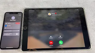 FaceTime Incoming Calls | IPhone 11 vs IPad 8 (2020)