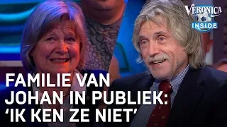 Familie van Johan in het publiek: 'Ik ken ze niet' | VERONICA INSIDE