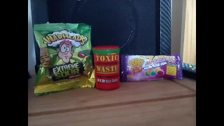 WARHEADS VS RED TOXIC WASTE VS BIG ZAPPERS GUM!!! SourMania