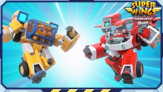 [SUPERWINGS5 Compilation] EP31~40 | Super Pets | Superwings Full Episodes | Super Wings