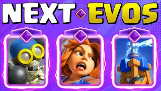 NEW EVOS COMING to Clash Royale?!