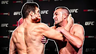 HEATED Face Offs that Turned PHYSICAL in MMA (UFC)