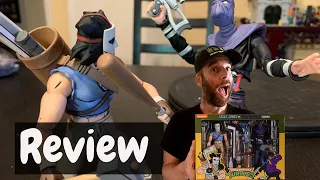 NECA TMNT Casey Jones vs Foot Solider (Slashed) Review!