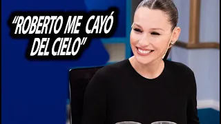 "Roberto me cayó del cielo", Pampita muy enamorada le contó a Mirtha cómo conoció a García Moritán