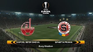 Happoel Be'er Sheva - Sparta Praha | 20/10/2016 | UEFA Europa League 2016/2017