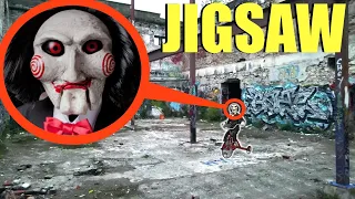 when you see JIGSAW in real life you need to RUN away FAST! (he will put you in his game)