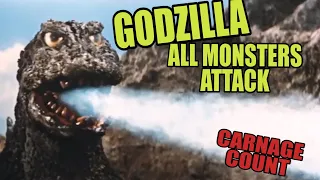 Godzilla: All Monsters Attack AKA Godzilla's Revenge (1969) Carnage Count