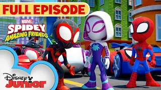 Freeze! It's Team Spidey | S1 E23 | Full Episode | Spidey and his Amazing Friends | @disneyjunior