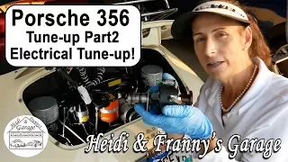 Porsche 356 Tune-up Part2 Electrical Tune-up! Points, Plugs, Timing
