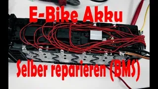 E-Bike Akku selber reparieren | BMS tauschen | SAMSUNG SDI-3610b | Li-Ion