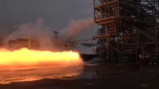 Saturn V F-1 Engine Gas Generator Blazes Back To Life