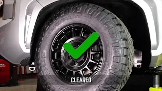 ReadyLIFT Tire Fitment on a Leveled 2024 Toyota Tacoma