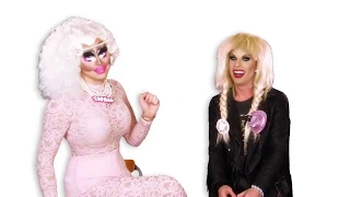 Trixie & Katya Reading Queens (and each other) for at least 2 mins straight | UNHhhh Compilation