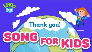 Multilingual Thank you song for kids! Over 40 different languages!