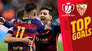 🔥🔥 INCREDIBLE GOALS AGAINST SEVILLA in the Copa del Rey!