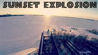 Sunset explosion [Calm Quad Session] - FPV Freestyle