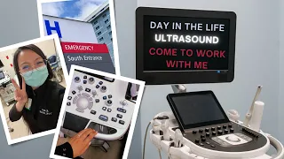 A *very busy* day in the life of a hospital sonographer aka ultrasound technologist in 2024