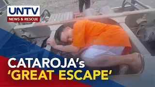 Cataroja reenacts anew before the Senators his ‘great escape’ from Bilibid