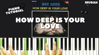 How Deep Is Your Love  -  Bee Gees | PIANO Tutorial by Rafly ( W/ Virtual Piano)