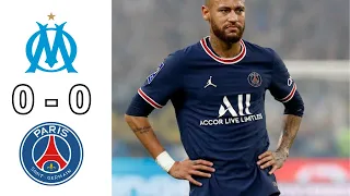 Hakimi Red Card ! Marseille vs PSG 0 0 all goals & extended highlights 2021