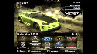 Need For Speed Most Wanted 2005 - My Cars Before & After