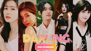 DARLING // New korean mix hindi song 2021// MULTIFANDOM ♥️
